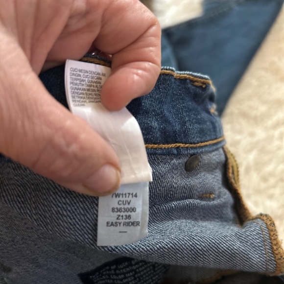 Lucky Brand Jeans easy rider Wash size 8/29 - Picture 8 of 12
